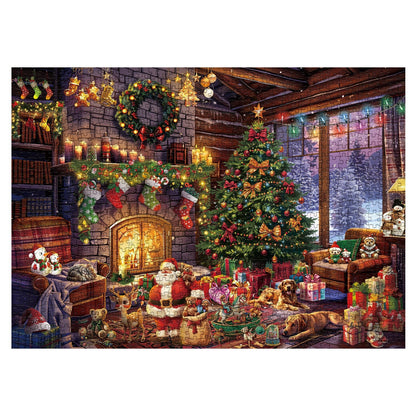 Yuletide Gleam Advent Calendar Jigsaw Puzzle 1000 Pieces