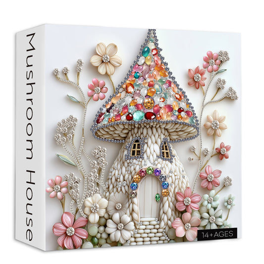 Mushroom House Jigsaw Puzzle 1000 Pieces