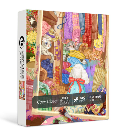 Cozy Closet Jigsaw Puzzle 1000 Pieces