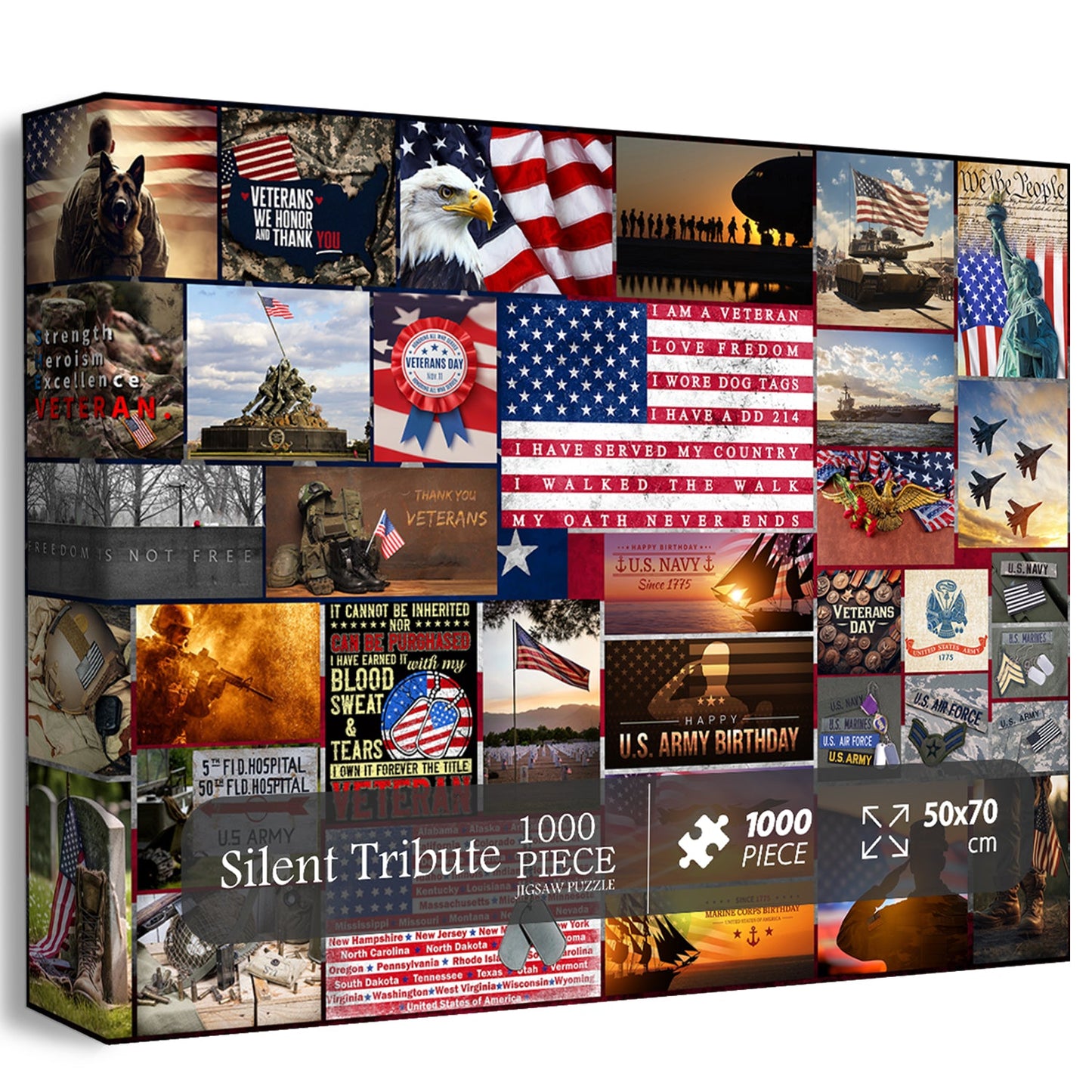 Silent Tribute Jigsaw Puzzle 1000 Pieces