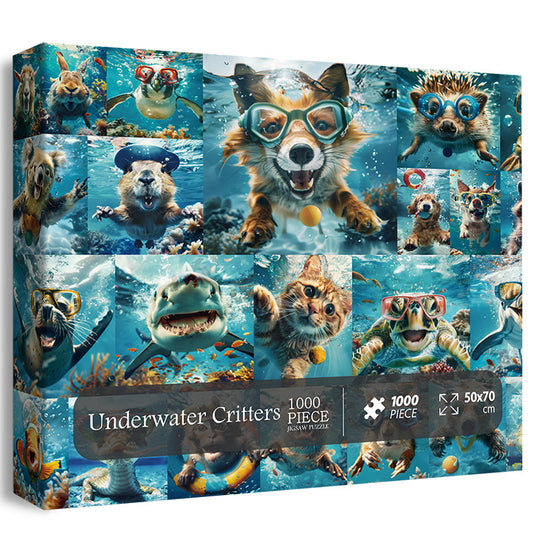 Underwater Critters Jigsaw Puzzle 1000 Pieces