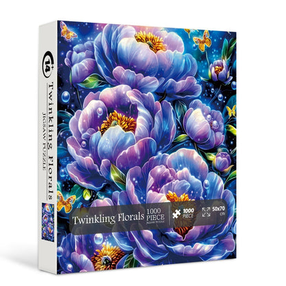 Twinkling Florals Jigsaw Puzzle 1000 Pieces