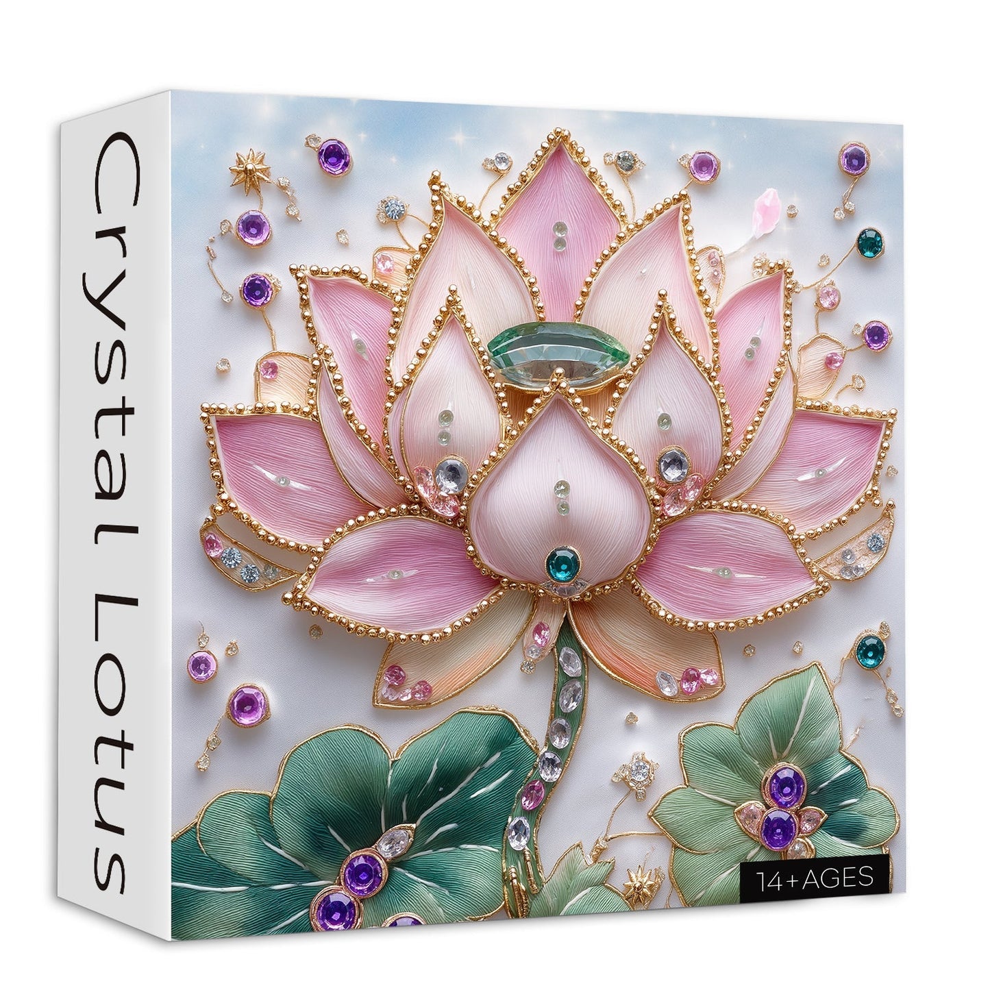 Crystal Lotus Jigsaw Puzzle 1000 Pieces