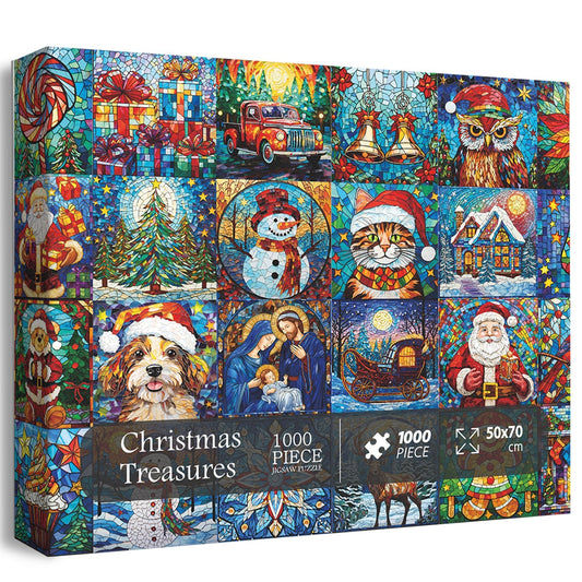 Christmas Treasures Jigsaw Puzzle 1000 Pieces