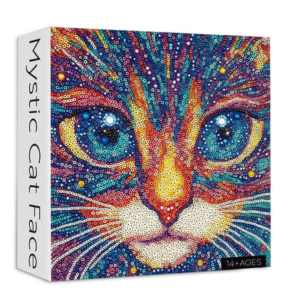 Mystic Cat Face Jigsaw Puzzle 1000 Pieces