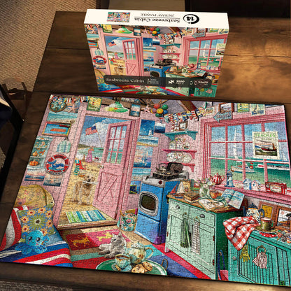 Seabreeze Cabin Jigsaw Puzzle 1000 Pieces