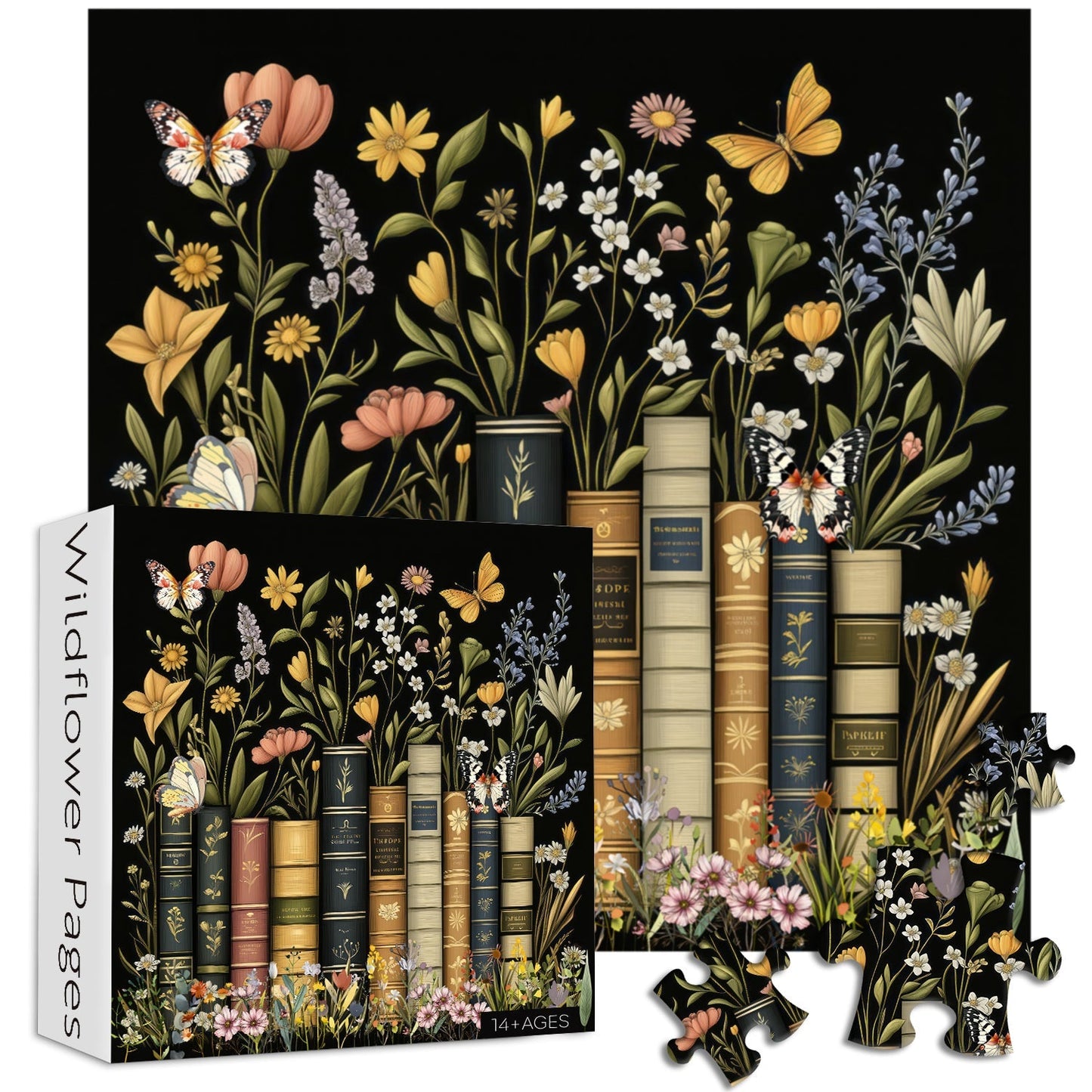 Wildflower Pages Jigsaw Puzzle 1000 Pieces