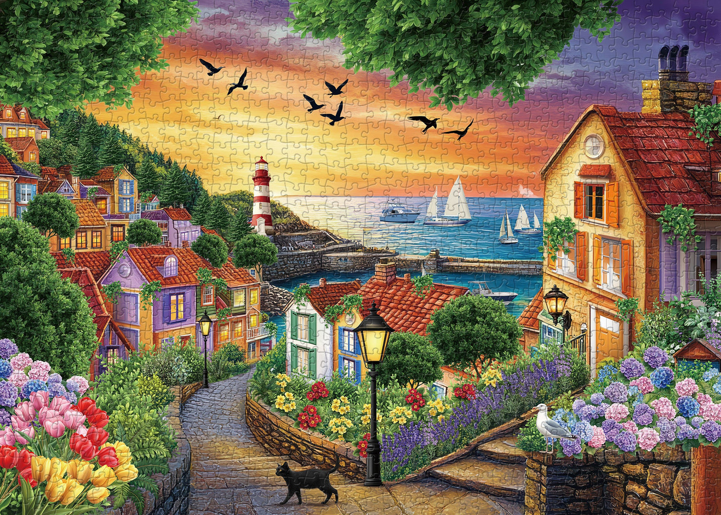 Blooming Dawn Jigsaw Puzzle 1000 Pieces