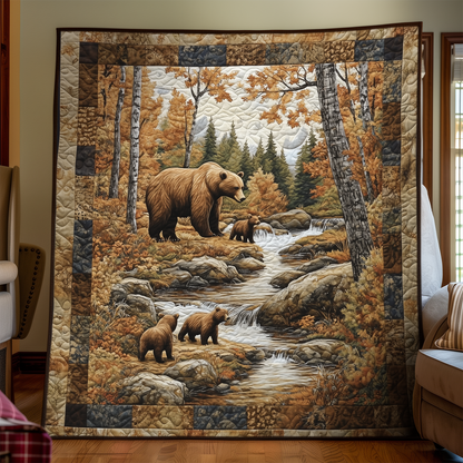 Untamed Wilderness Quilted Blanket NCU0DK745