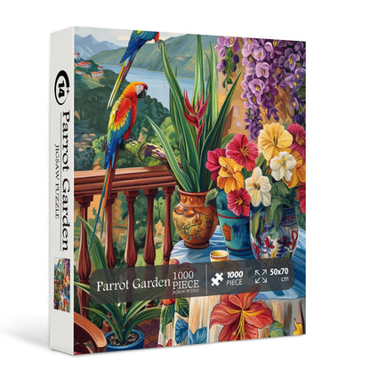 Parrot Garden Jigsaw Puzzle 1000 Pieces