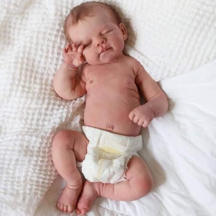 12 & 16" More Flexible Realistic Baby, Reborn Full Liquid Silicone Baby Doll Boy or Girl Lond and Wnya With Realistic Belly Button and Birth Mark