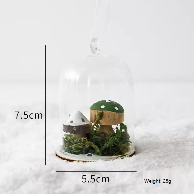 Christmas Luminous Glass Night Light