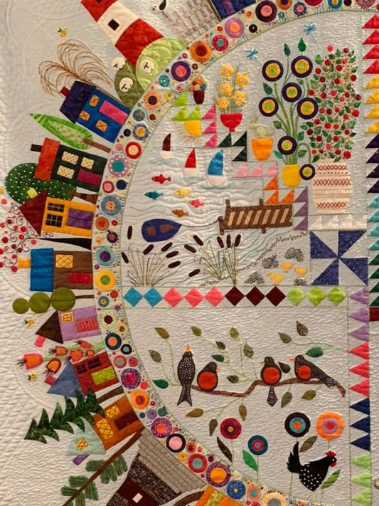 Round The City CLA20112318 Quilt Blanket