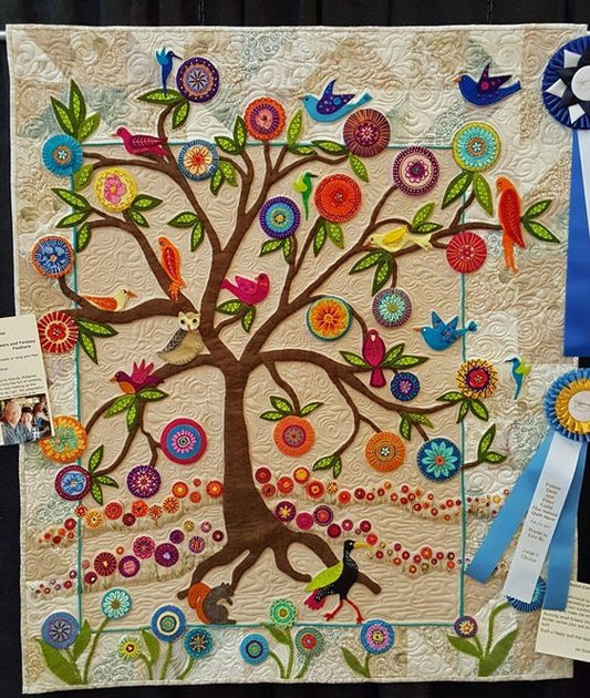 Bird Tree CLA040124007 Quilt Blanket