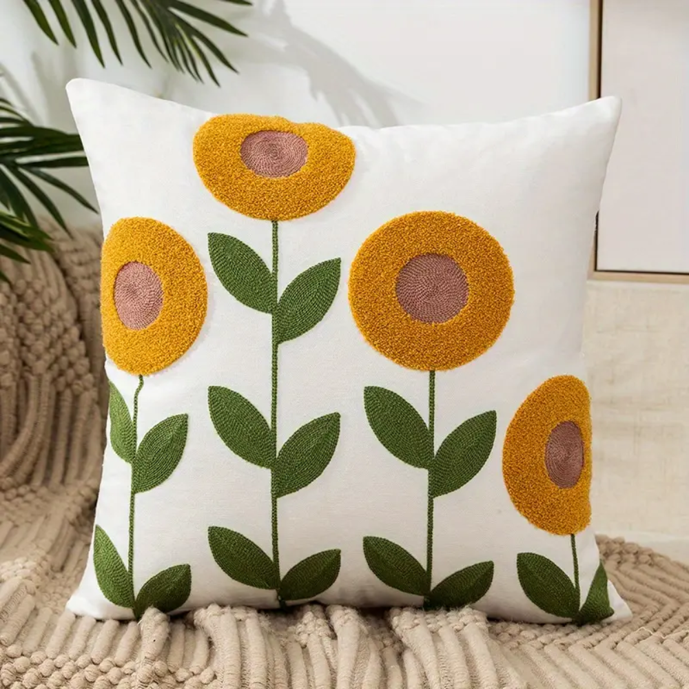 Boho Floral Cushion Covers