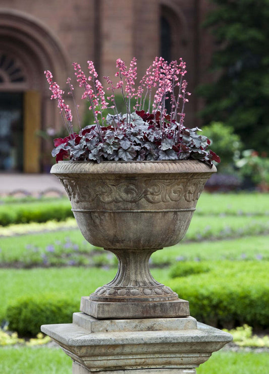 Foliated Scroll Urn Garden Planter