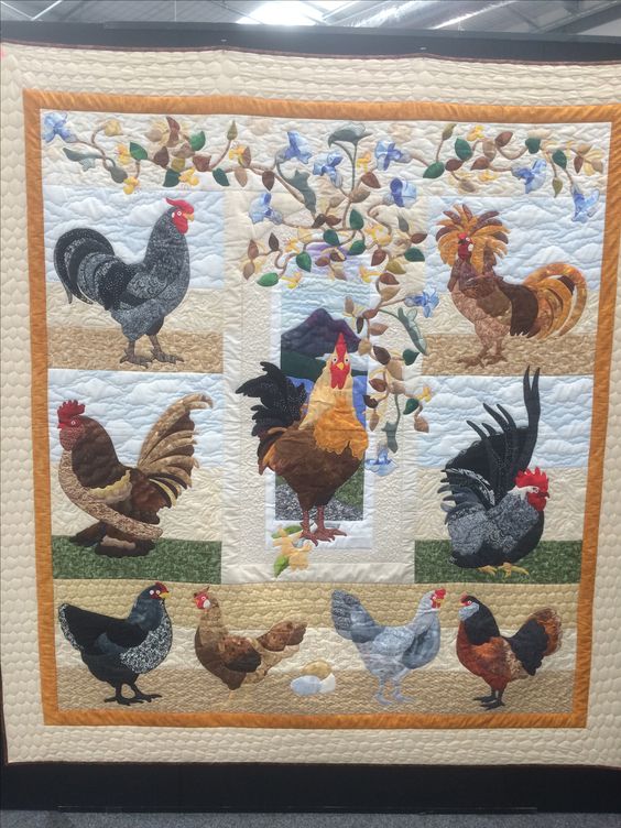 Chicken CLA23122312 Quilt Blanket