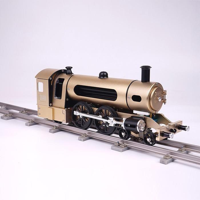 Assembly Electric Steam Locomotive Train Model Toy Gifts for Adult