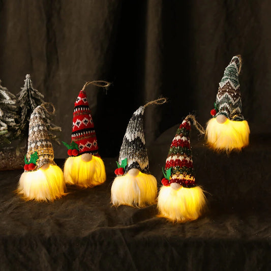 Christmas Doll Light Hanging(5PCS)