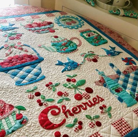 Harvest Cherry CLA23122334 Quilt Blanket