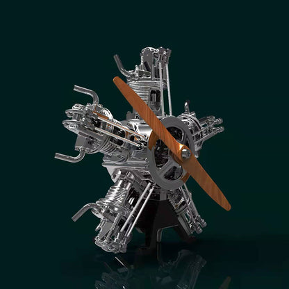 5 Cylinder Radial Engine Model KIT