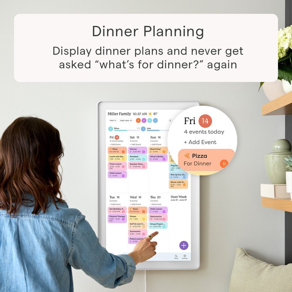 Smart Touchscreen Calendar