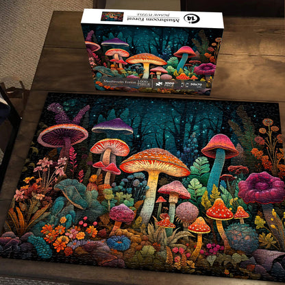 Mushroom Forest Jigsaw Puzzle 1000 Pieces