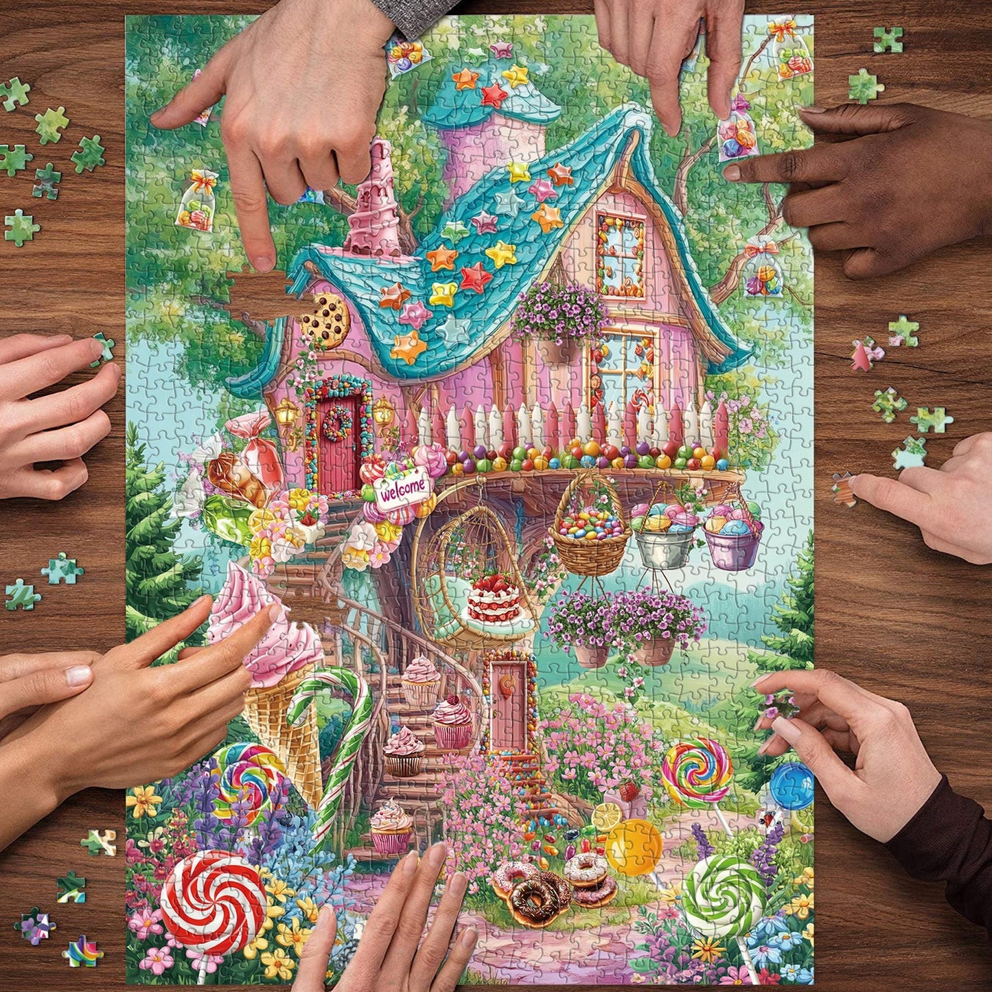 Sugar Wonderland Jigsaw Puzzle 1000 Pieces