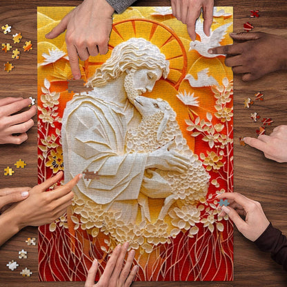 Graceful Shepherd Jigsaw Puzzle 1000 Pieces