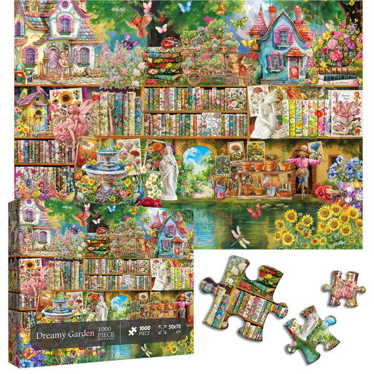 Dreamy Garden Jigsaw Puzzle 1000 Pieces