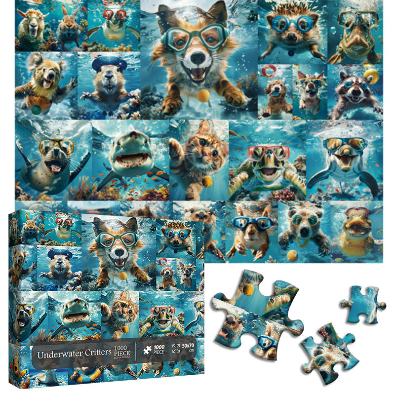 Underwater Critters Jigsaw Puzzle 1000 Pieces