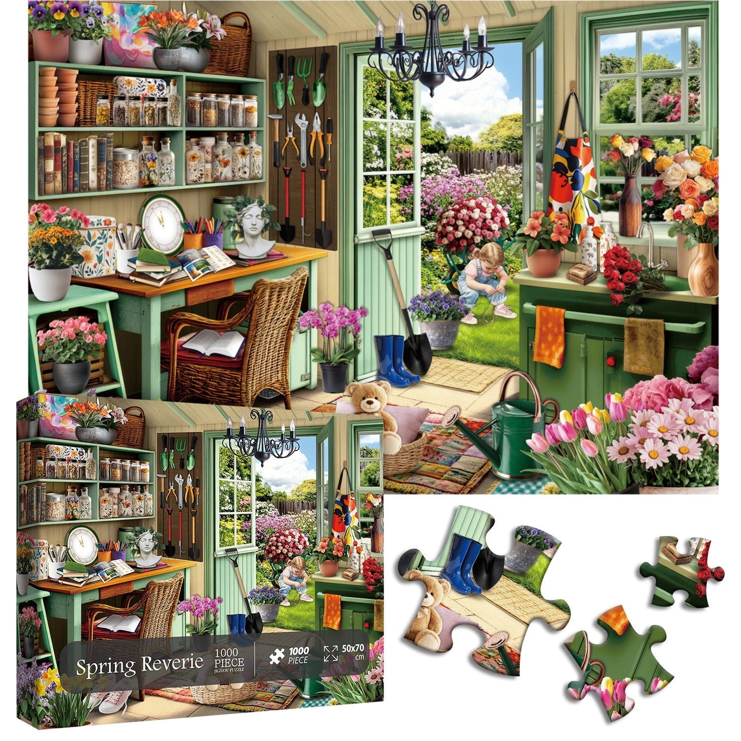 Spring Reverie Jigsaw Puzzle 1000 Pieces