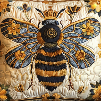 Royal Bee Quilted Pillow Case NCU0NT021