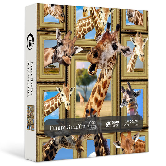 Giraffes Gone Wild Jigsaw Puzzles 1000 Pieces