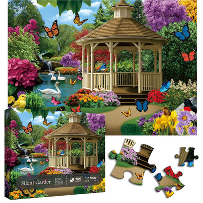 Silent Garden Jigsaw Puzzle 1000 Pieces