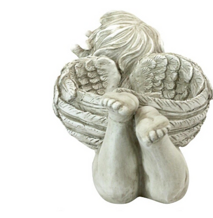 God's Messenger Cherub Garden Figure