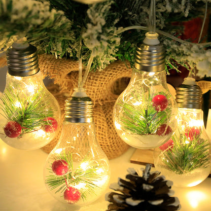 Christmas Light Bulbs Creative Ambiance Hanging Lights