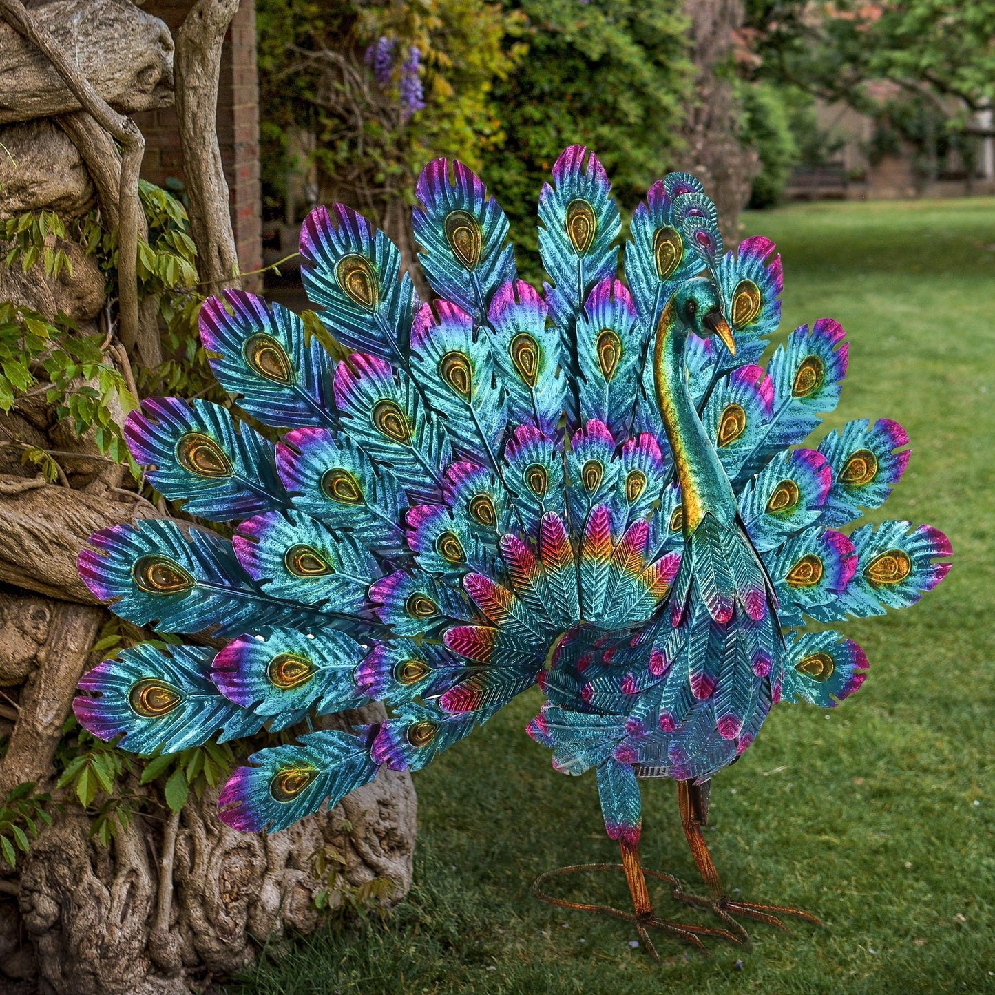 Beautiful Peacock Statue Decor🦚