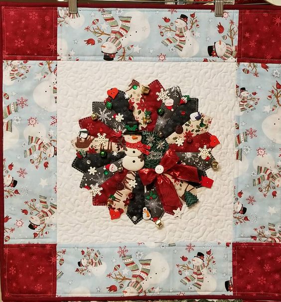 Snowman CLA20112343 Quilt Blanket