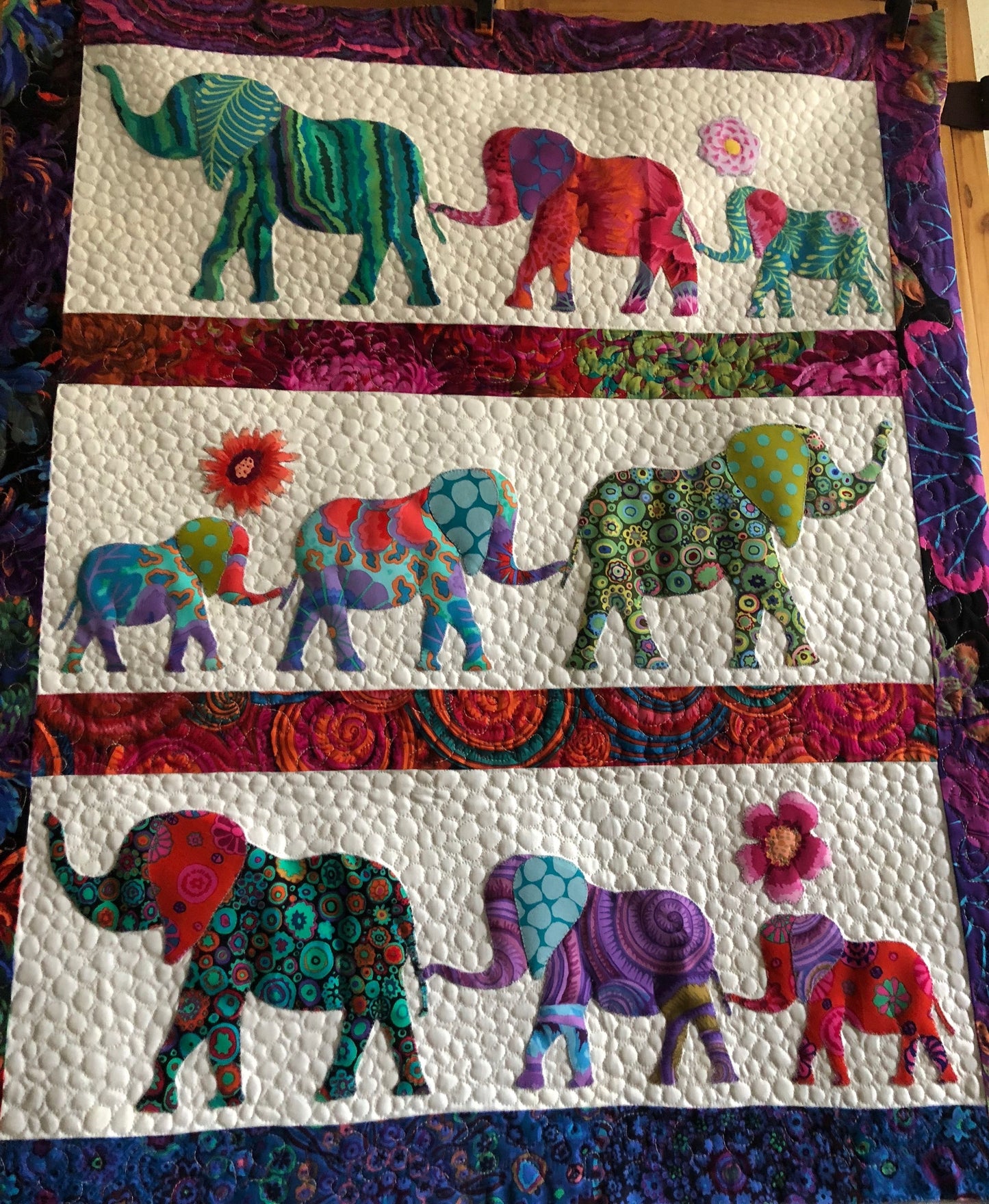 Elephant CLDY040724058 Quilt Blanket