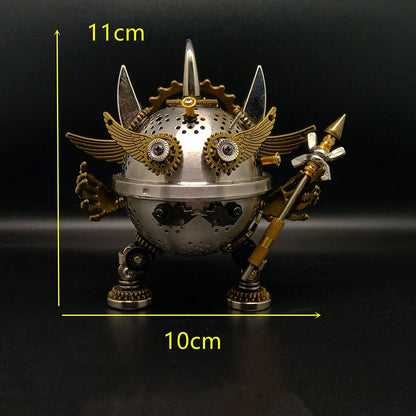 DIY 3D MINI Cute Evil Mecha Puzzle Model Kit Handmade Assembly Aromatherapy Box