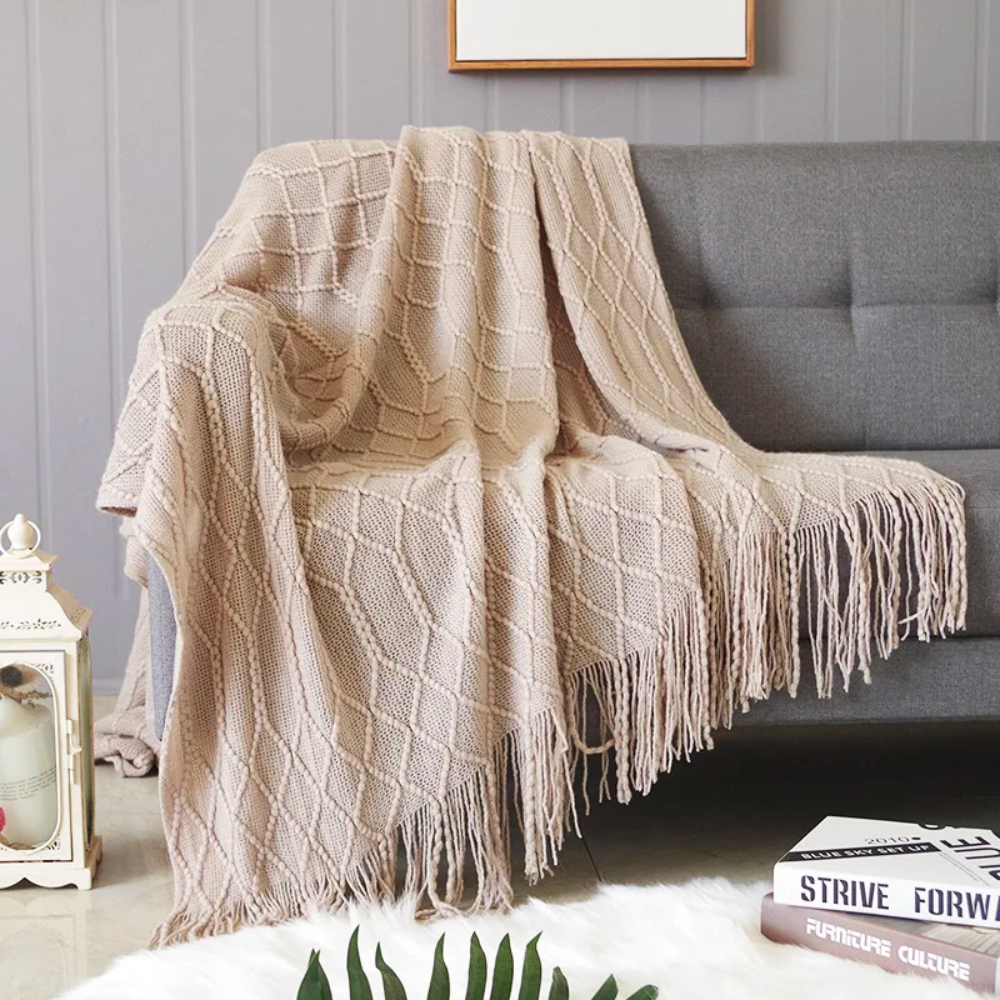 Sunset Siesta Sofa Blanket