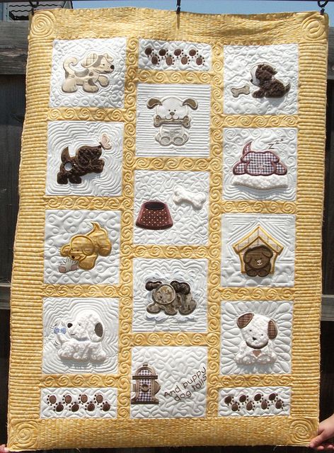 Dogs CLA05012322 Quilt Blanket