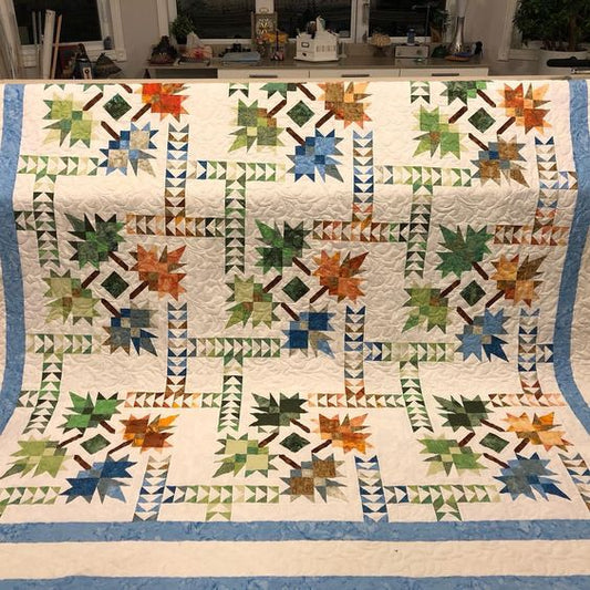 Autumn Leaves CLA13122318 Quilt Blanket