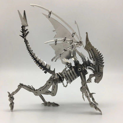 DIY Stainless Steel Metal Puzzle Model Kit - Alien