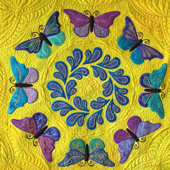 Butterfly CLA04122378 Quilt Blanket