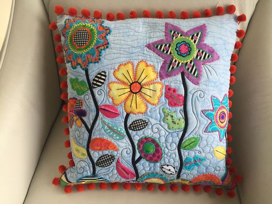 Flower Garden CLA080424161 Quilted Pillow Case