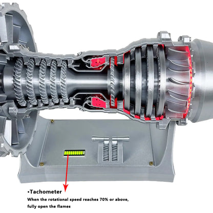 Final Version Of Trent 900 Turbofan Engine Model (40cm/15.7in)