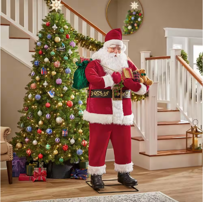 6 ft. Animated Singing Santa Christmas Animatronic