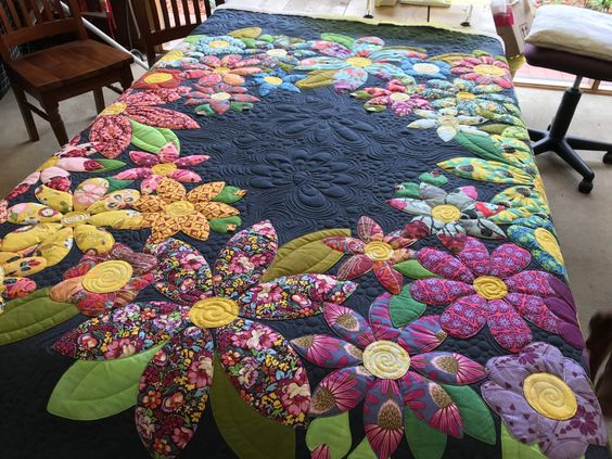 Flower CLA080424012 Quilt Blanket